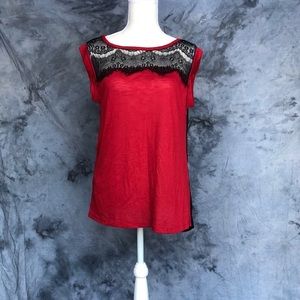 Hybrid- Black, And Red Top